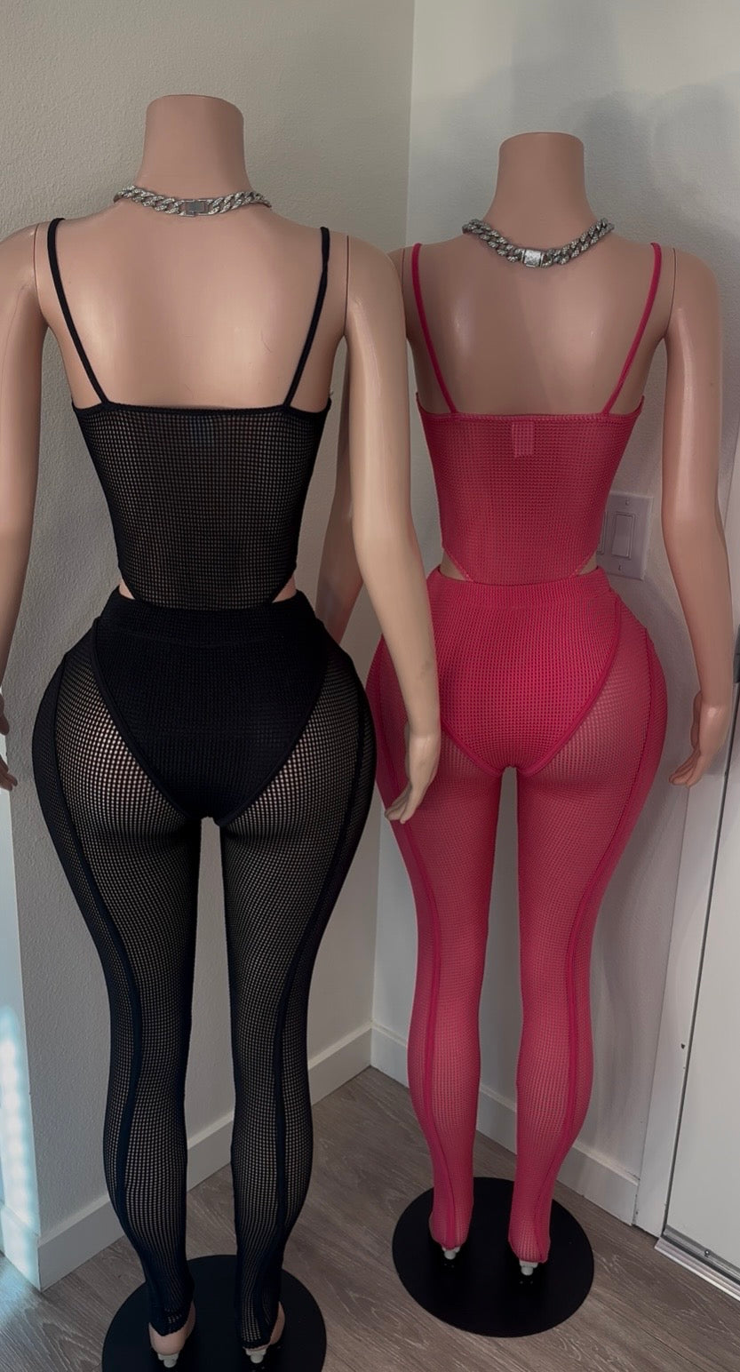 SEE THRU NET SET