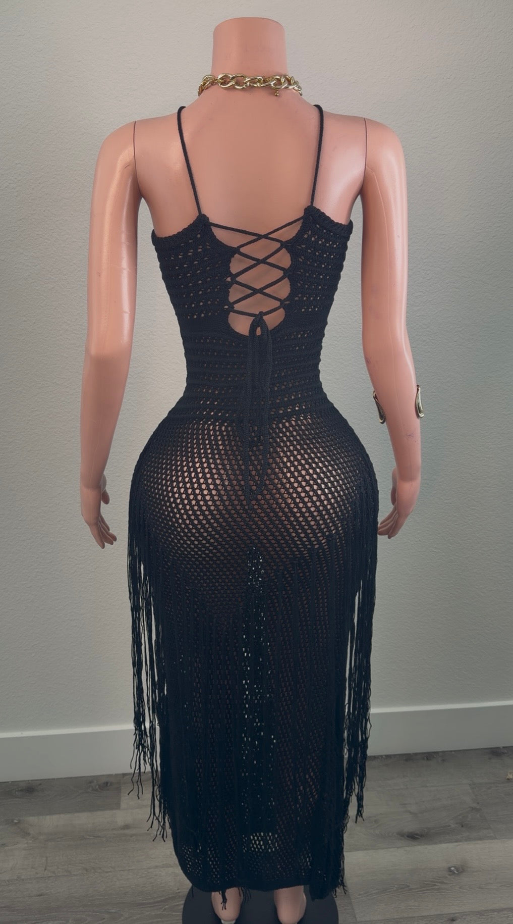 AMOR CROCHET DRESS