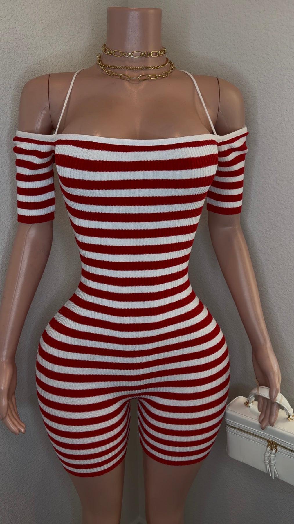 SWEET RED ROMPER
