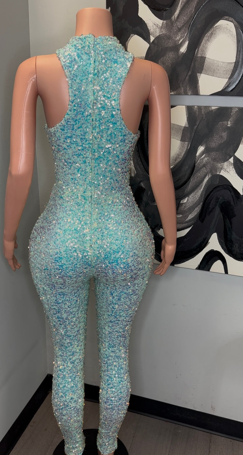 PARTY SEQUIN JUMPSUIT