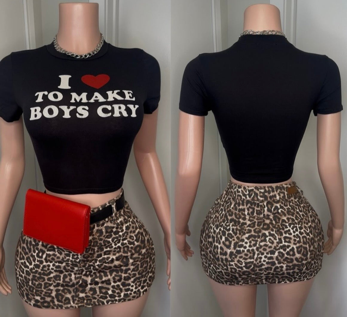 PRINT SKIRT (SKIRT ONLY)