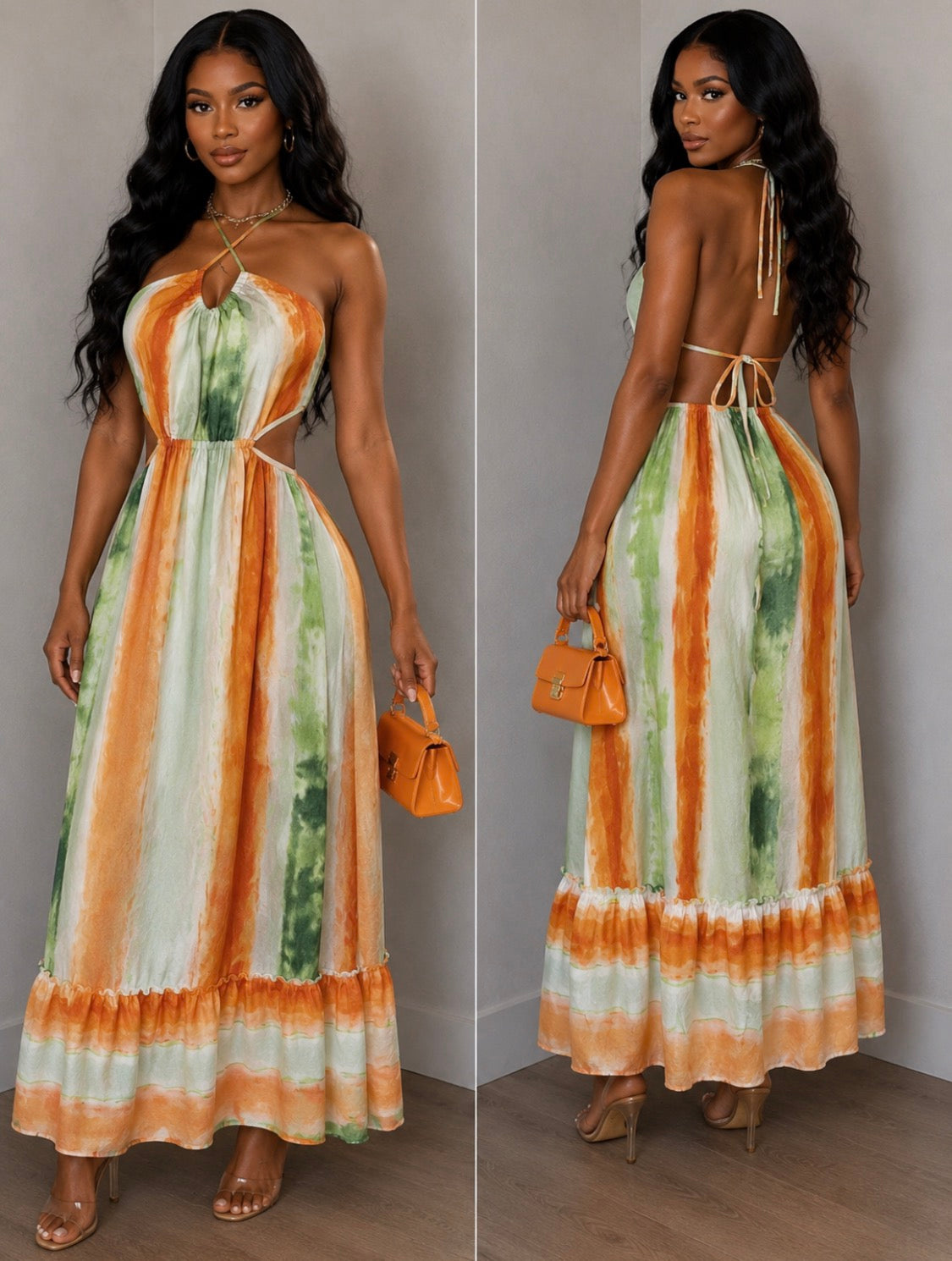 MALLORY DRESS | ORANGE
