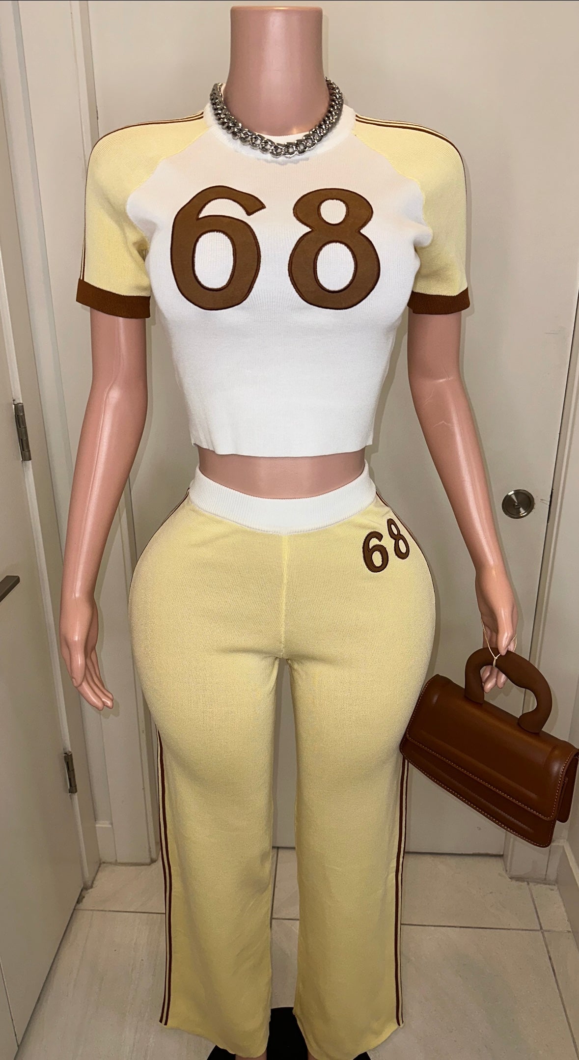 VARSITY PANT SET