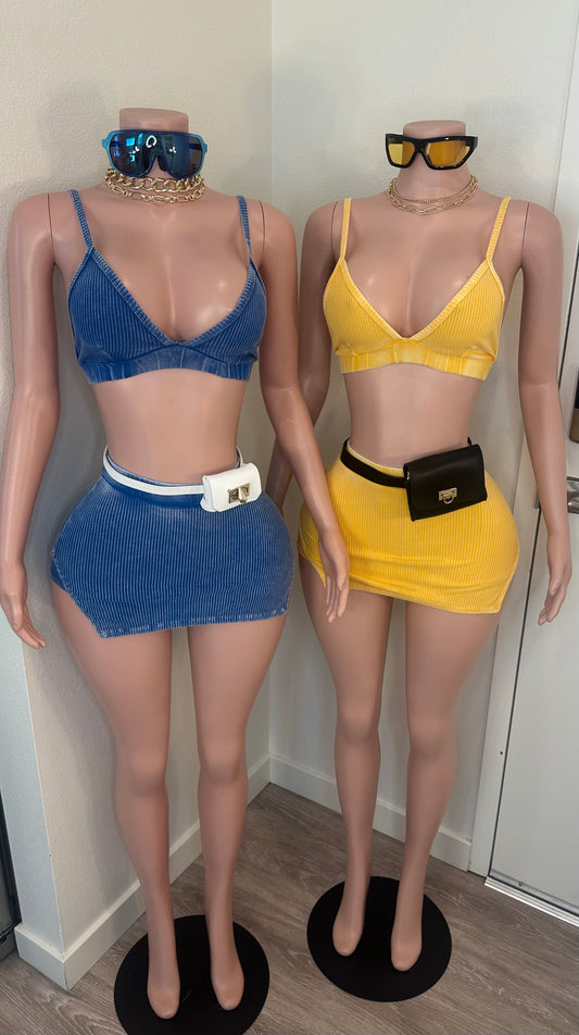 TEASER SKORT SET | 2 COLORS