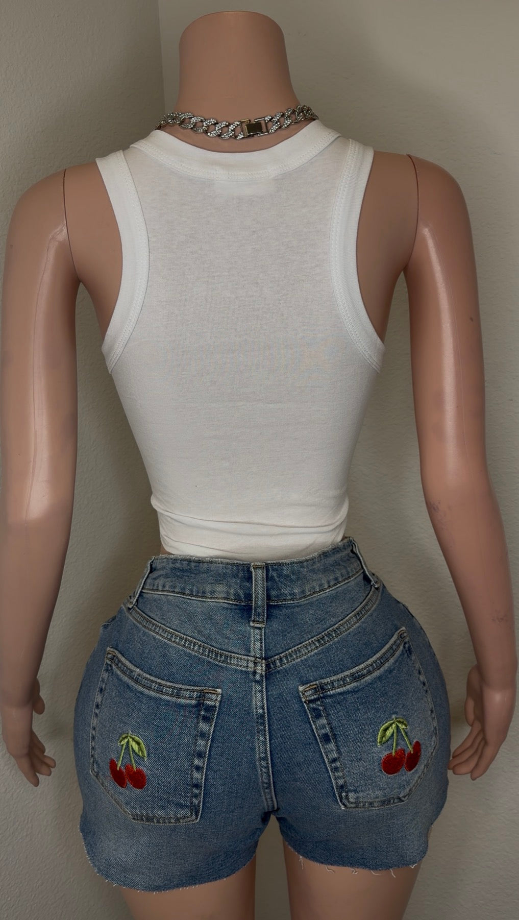 CHERRY SHORT SET