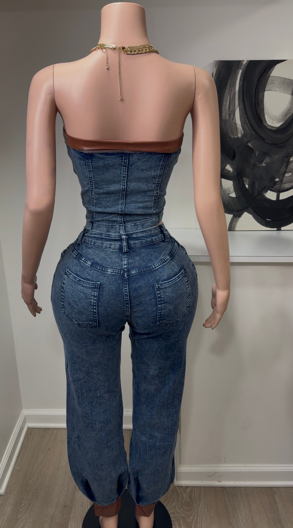 OUT OF REACH DENIM SET