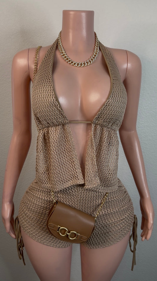 NUDE BAE SHORT SET