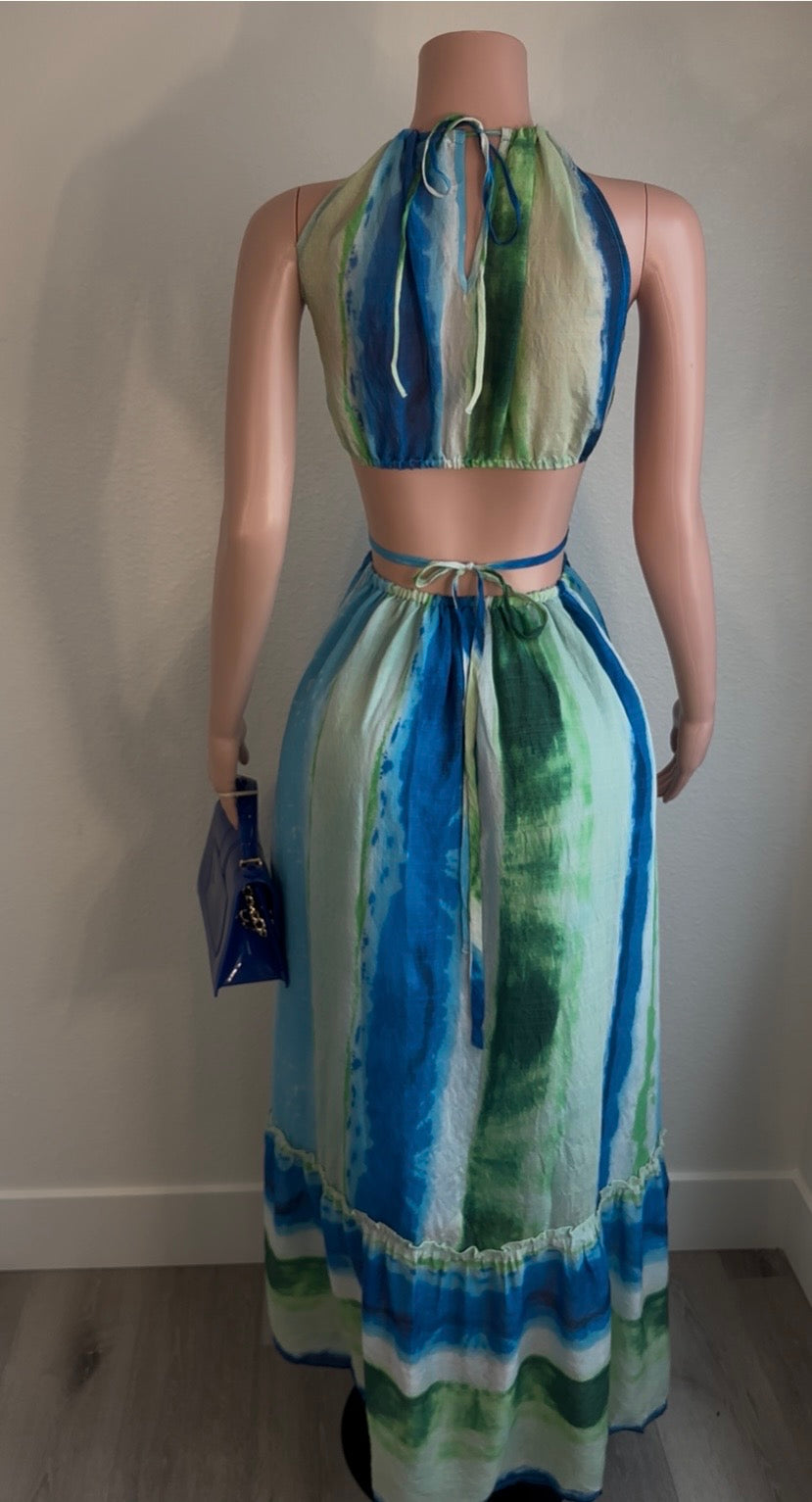 MALLORY DRESS |BLUE