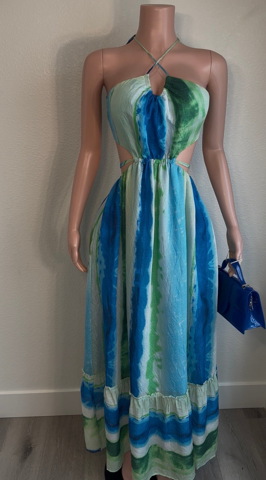 MALLORY DRESS |BLUE