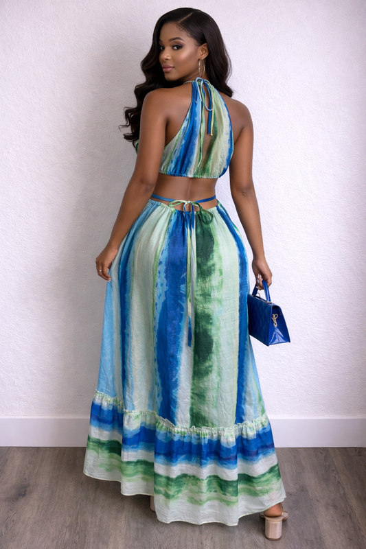 MALLORY DRESS |BLUE