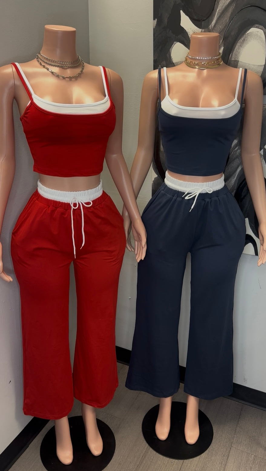 PAIRED UP PANT SET | 2 COLORS