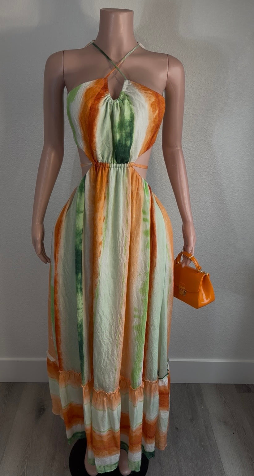 MALLORY DRESS | ORANGE