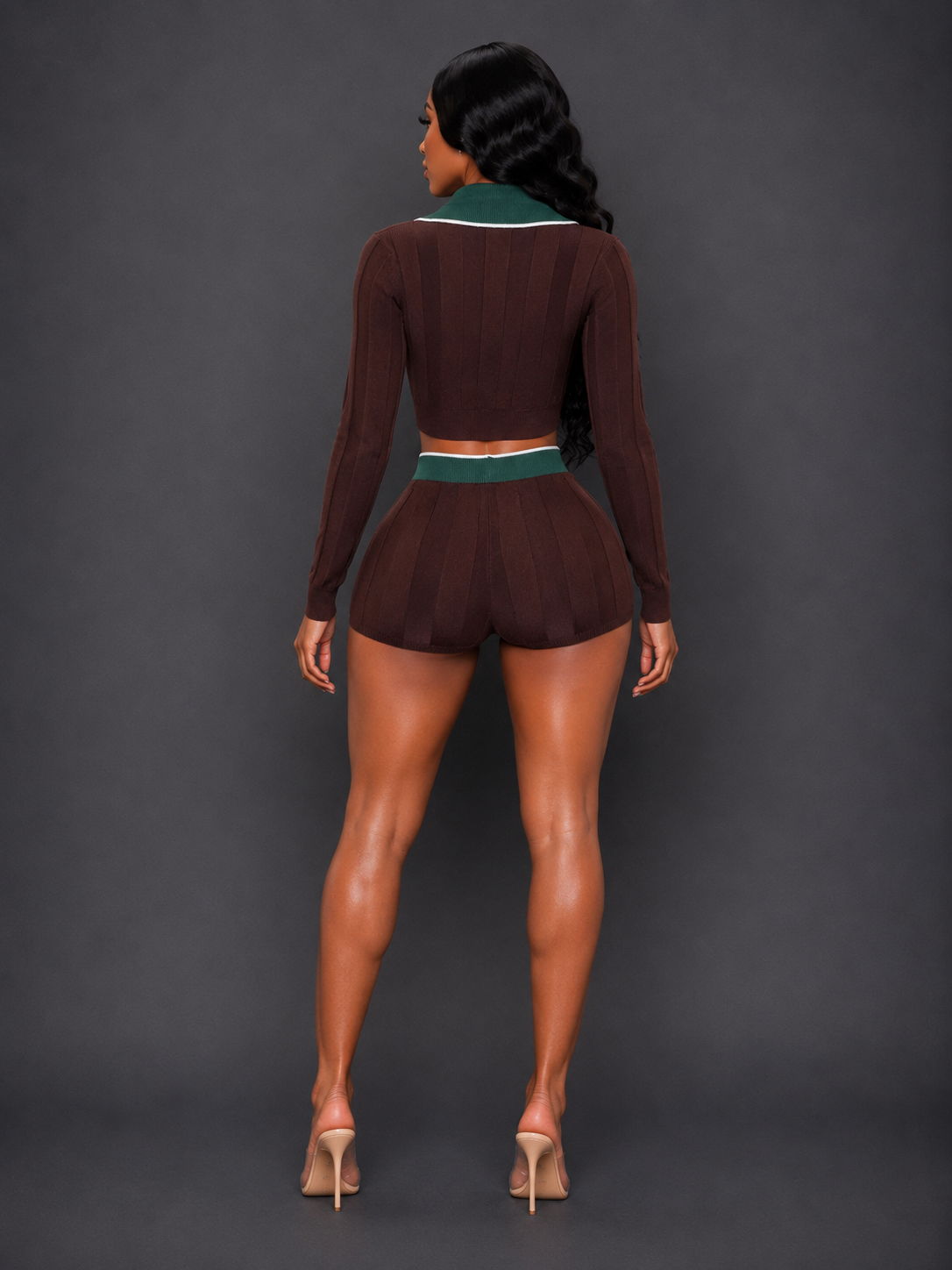 CHOCOLATE SUMMER SHORT SET