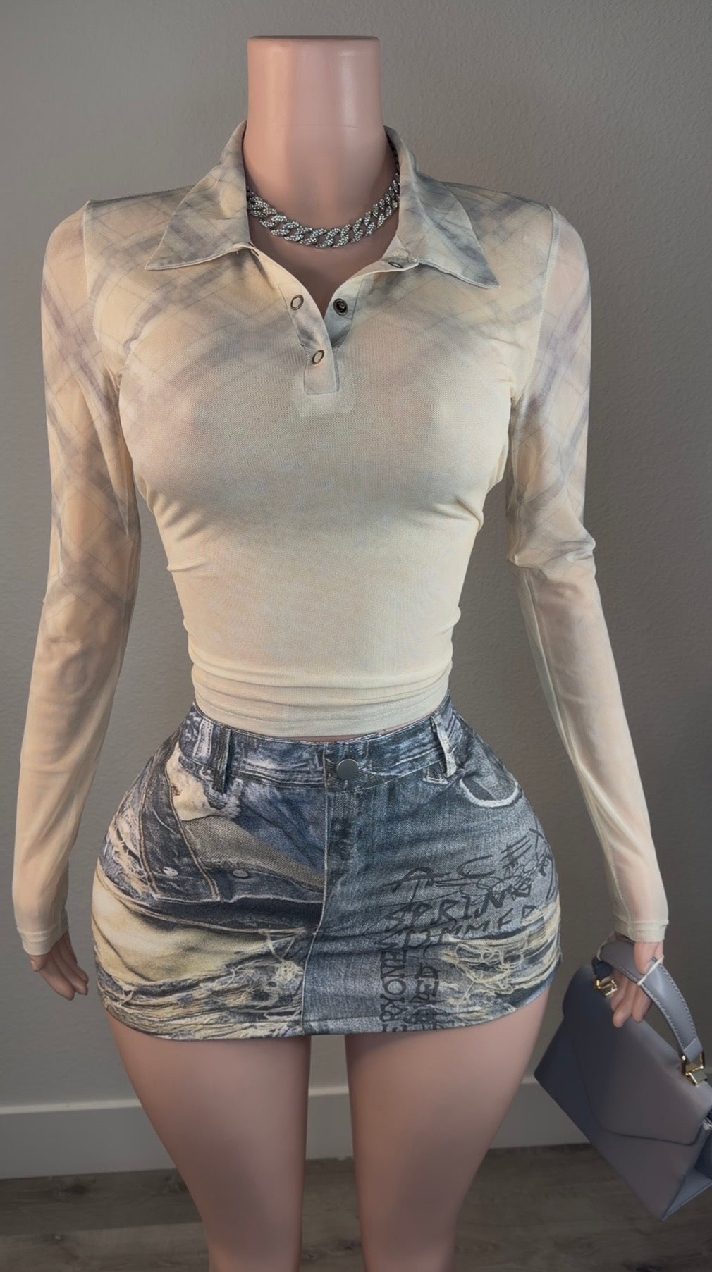 NEED TO KNOW SKIRT SET