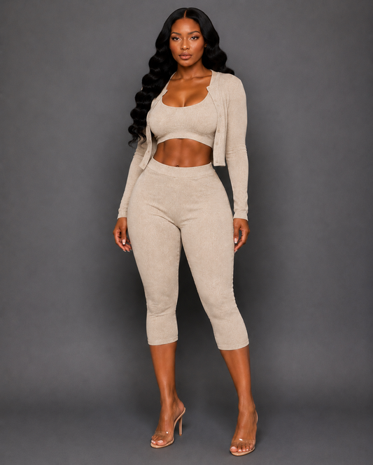 AZANI 3-PIECE SET | LT SAND