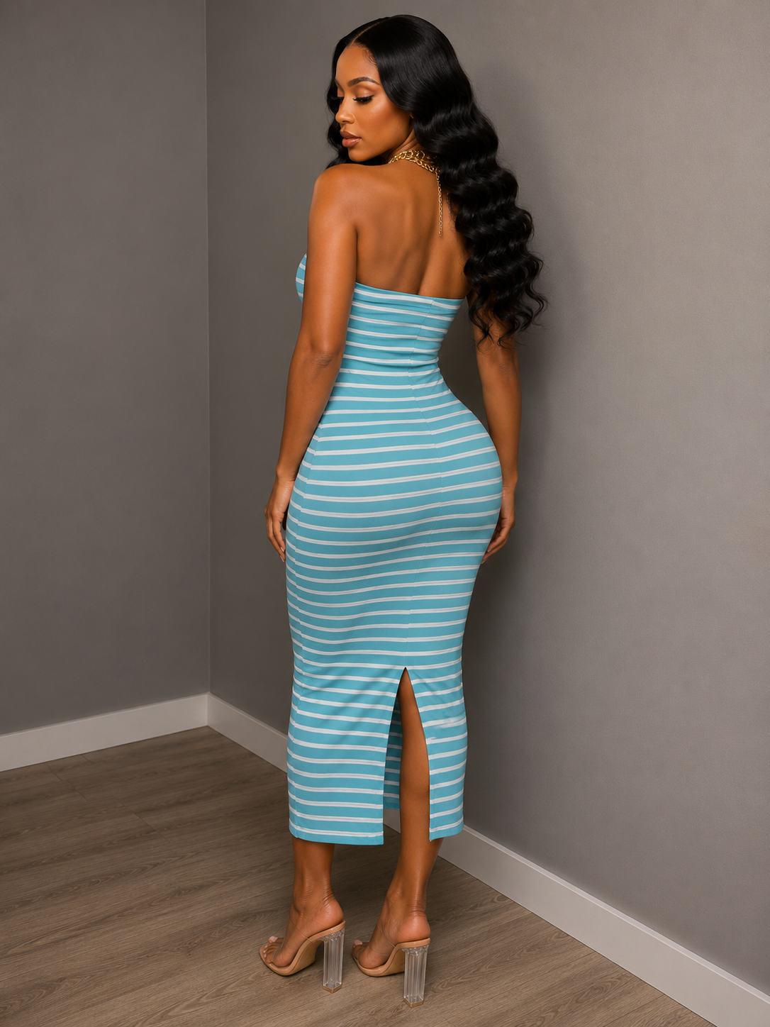 MOTION TUBE DRESS || 2 COLORS