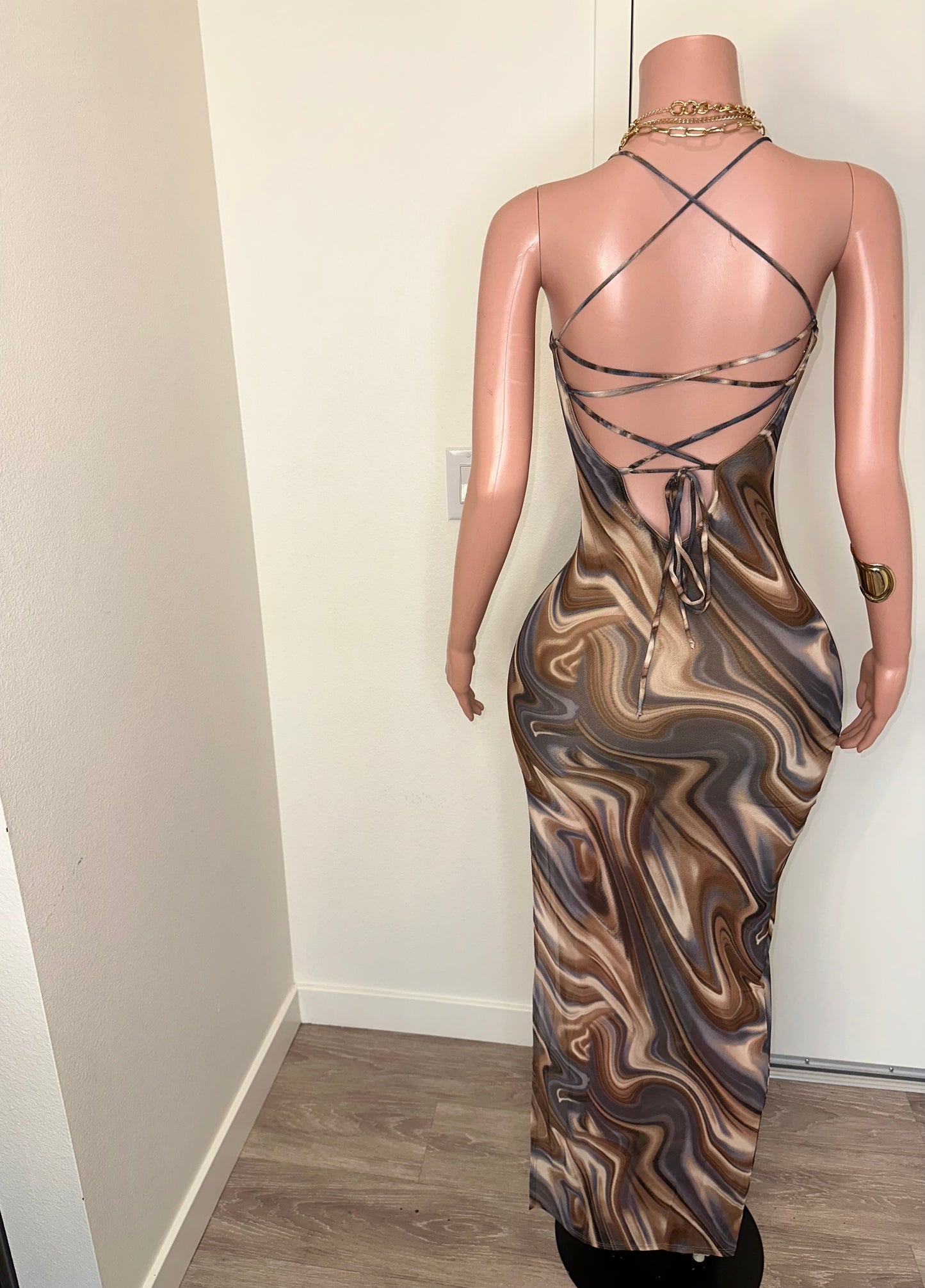 SWIRL DRESS