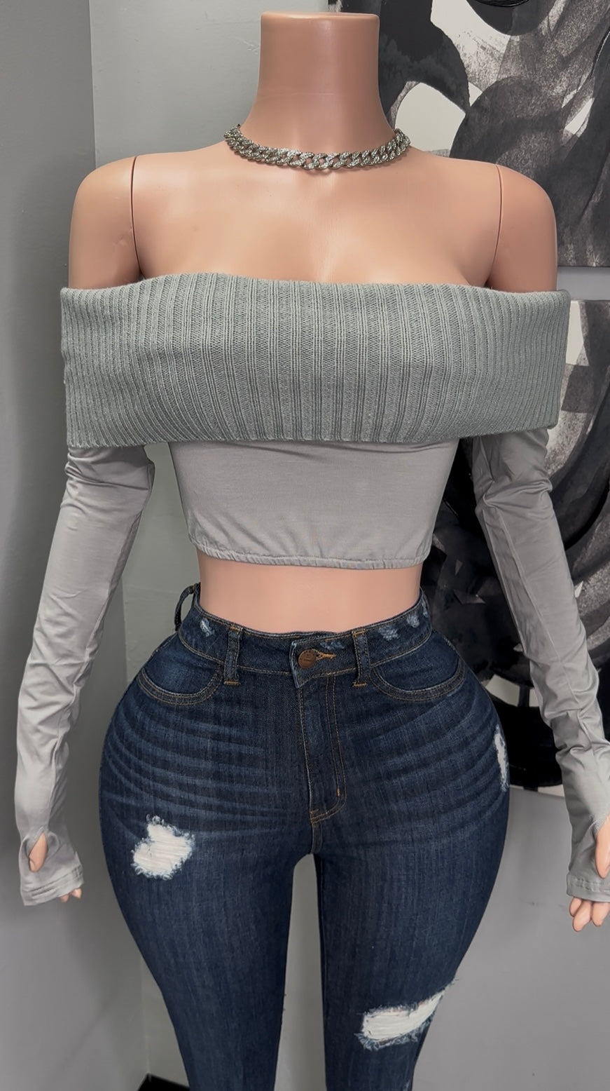 OFF MY SHOULDERS TOP
