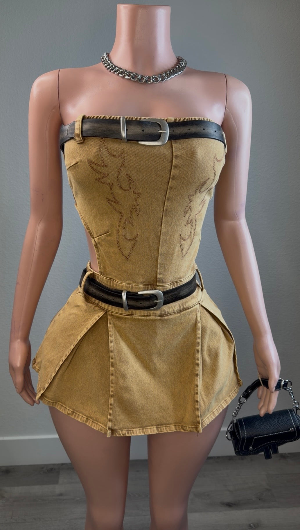 TEX MINI DRESS