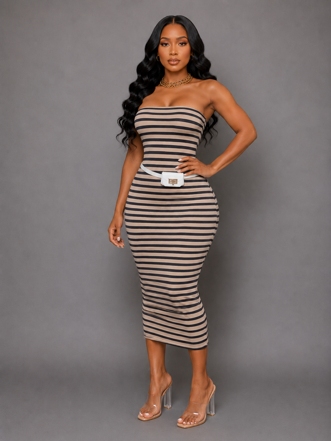 MOTION TUBE DRESS || 2 COLORS
