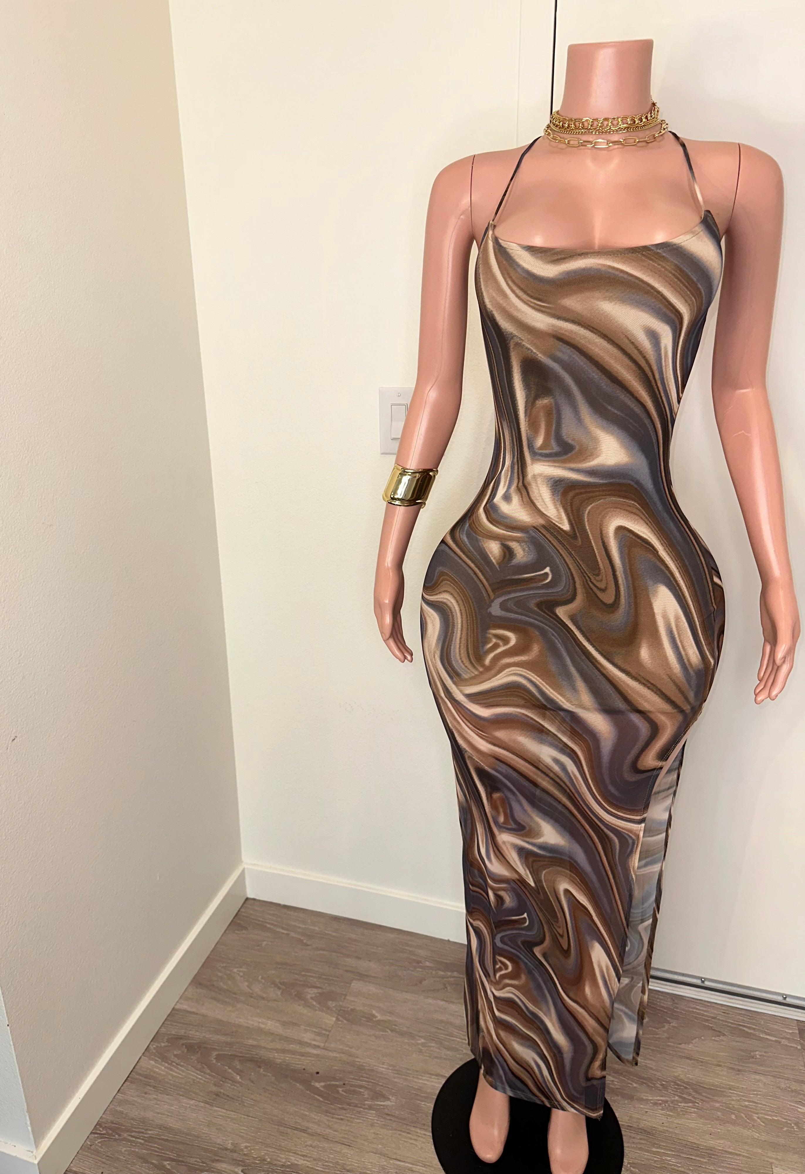 SWIRL DRESS