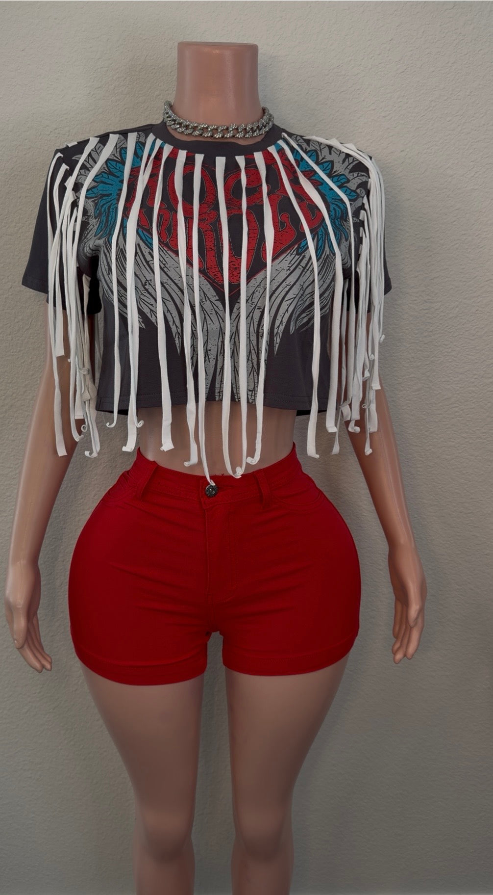 MUTED SHORTS || RED
