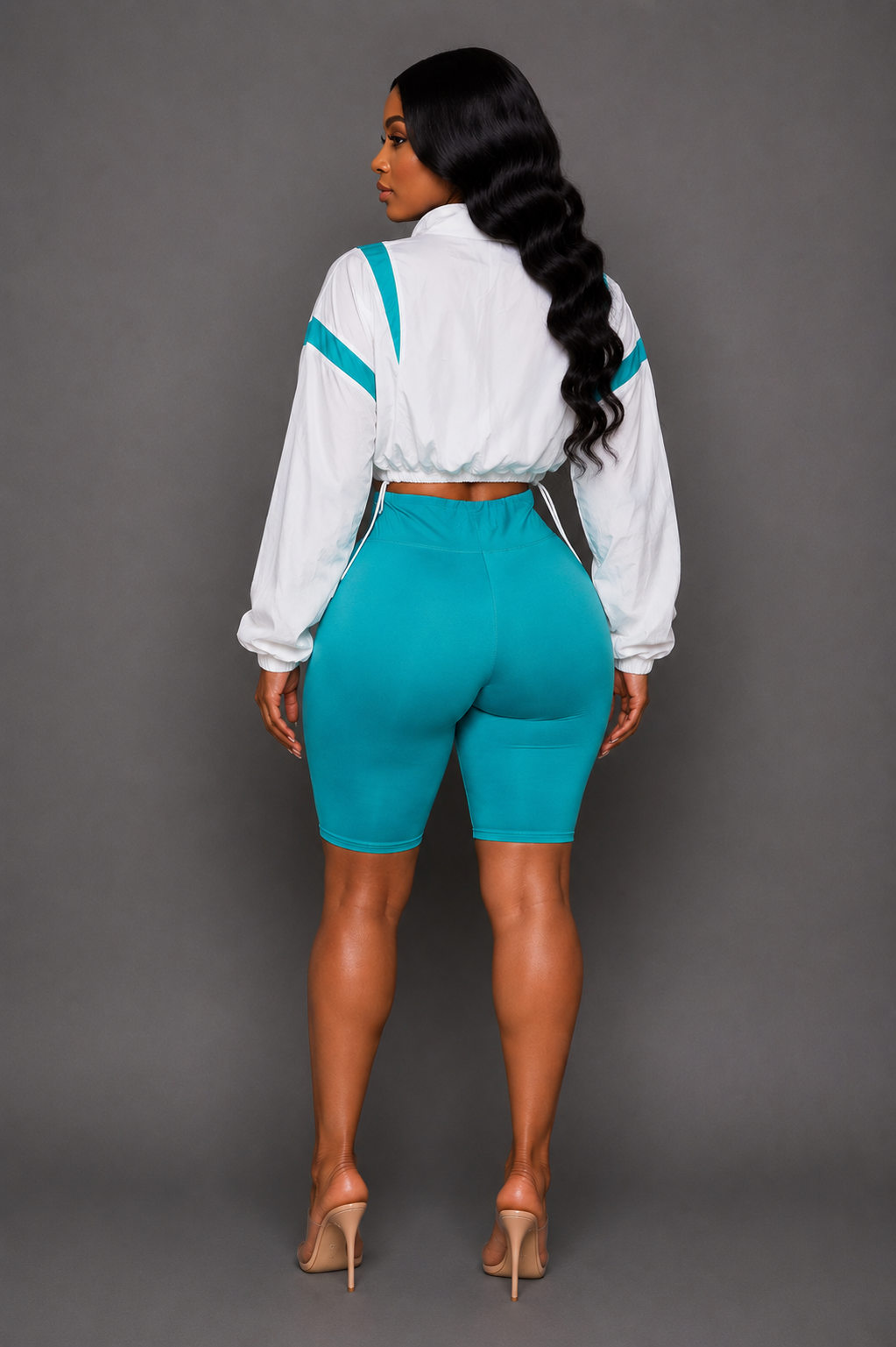SELECTIVE BIKER SHORT SET |2 COLORS