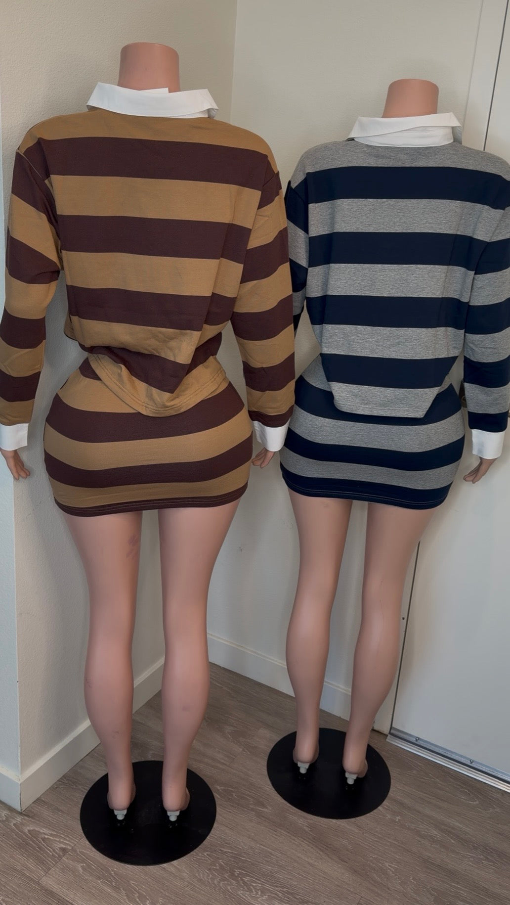 BLAIR STRIPED SKIRT SET || 2 COLORS