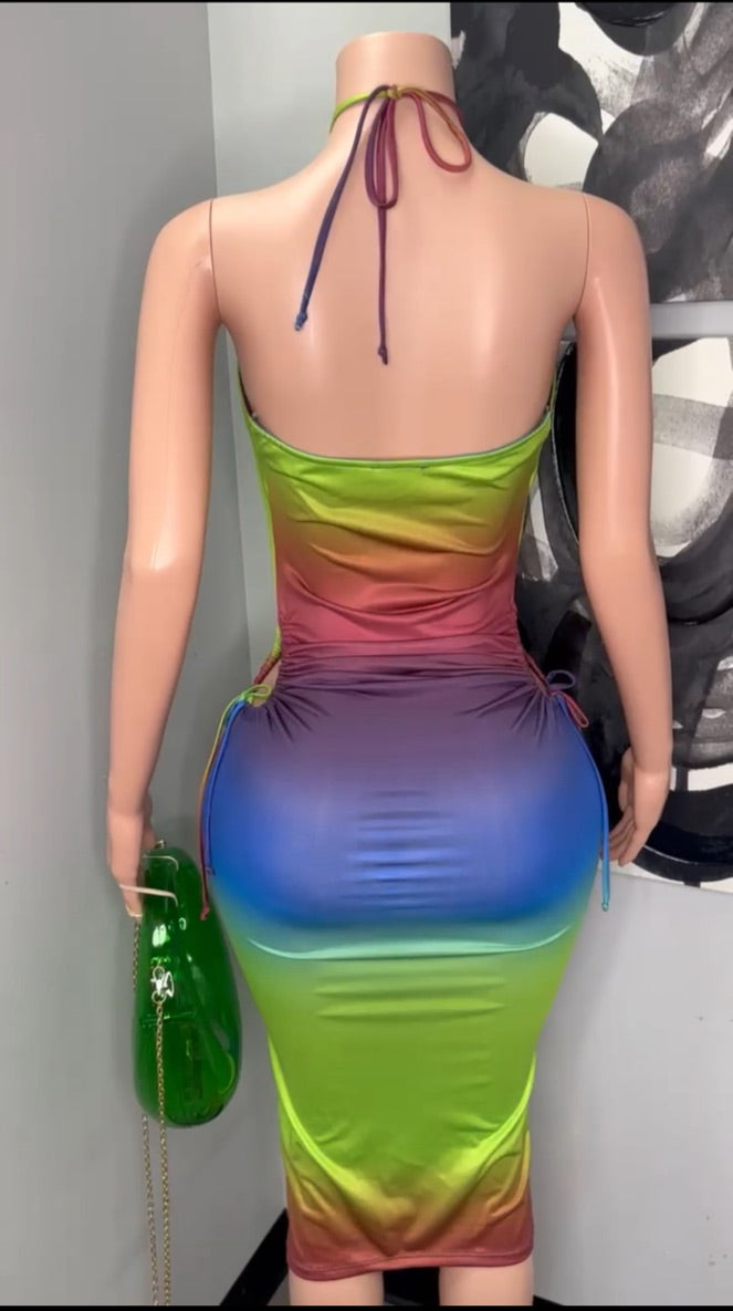 COLOR ME DOWN DRESS