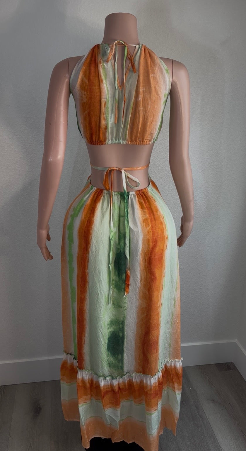 MALLORY DRESS | ORANGE