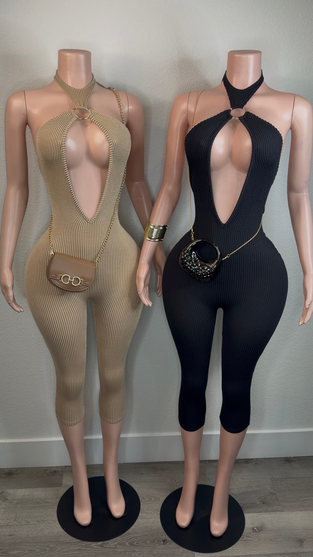 JORDYN CAPRI JUMPSUIT | 2 COLORS